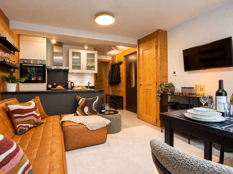The Jazz Pad 1 Bedroom Apartment Morzine - Lounge