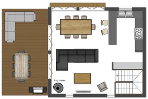 Townhouse Second Floor