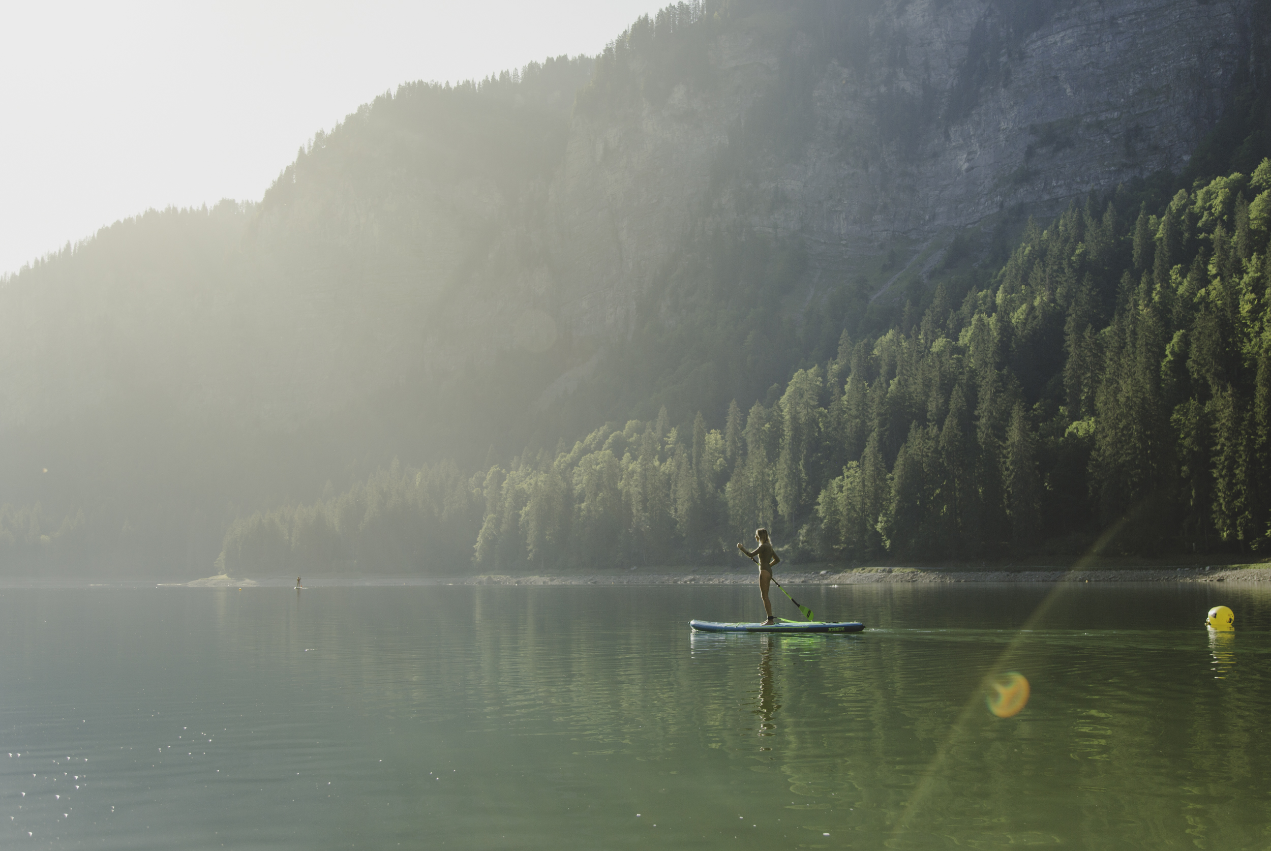 Lac De Montriond Paddle Boarding